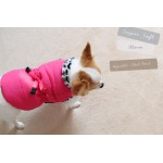 Pretty Pet Drawstring Waist Jacket Hot Pink